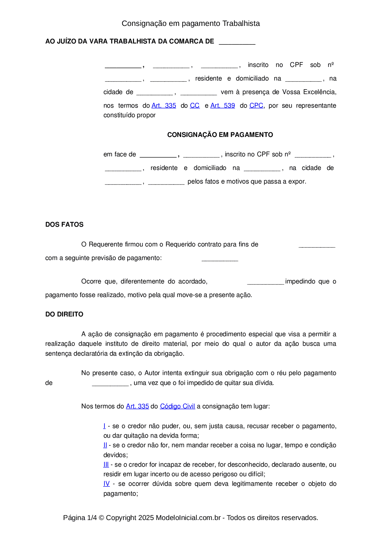 Determinado Empregado Ajuizou Ação Trabalhista Em Face De Seu Empregador