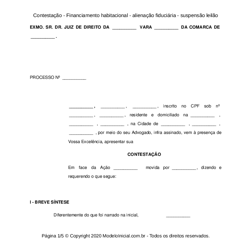 Exemplo De Alienação Fiduciária Em Garantia Novo Exemplo 1930