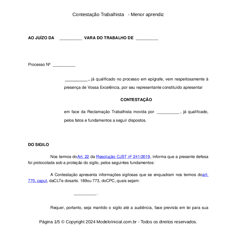 Como Fazer Uma Carta De Apresentação Para Menor Aprendiz