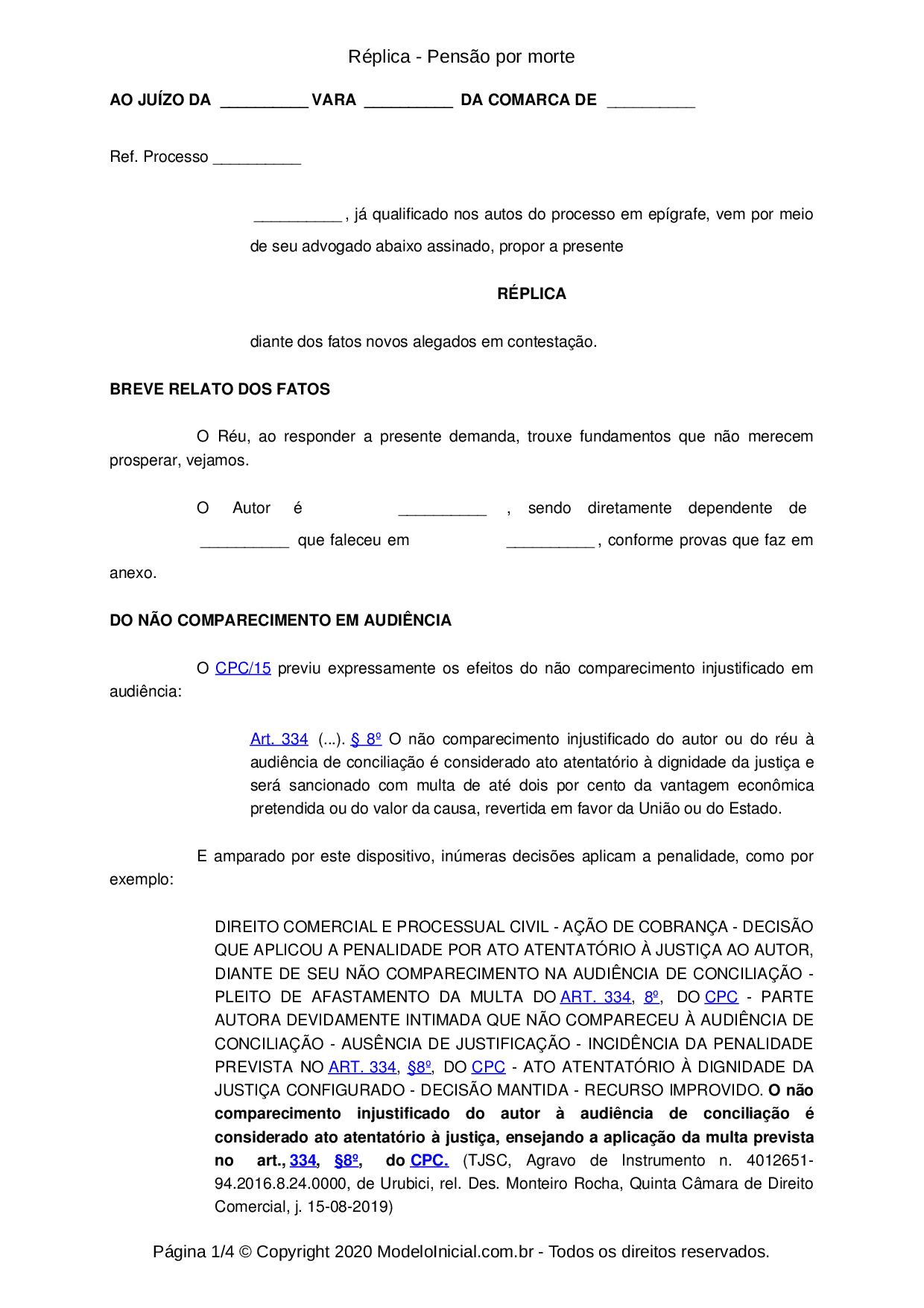 Modelo De Carta De Defesa Para O Inss - Muitos Modelos